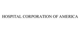 HOSPITAL CORPORATION OF AMERICA trademark