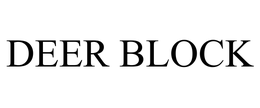 DEER BLOCK trademark