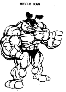 MUSCLE DOGG trademark