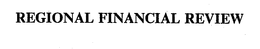 REGIONAL FINANCIAL REVIEW trademark