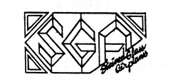 SGA TAINED GLASS AIRPLANES trademark