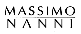 MASSIMO NANNI trademark