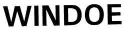 WINDOE trademark