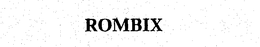 ROMBIX trademark