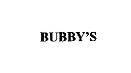 BUBBY'S trademark