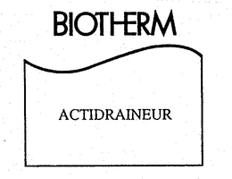 BIOTHERM ACTIDRAINEUR trademark