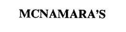 MCNAMARA'S trademark