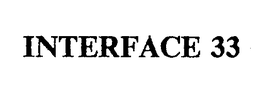 INTERFACE 33 trademark