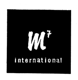 M7 INTERNATIONAL trademark