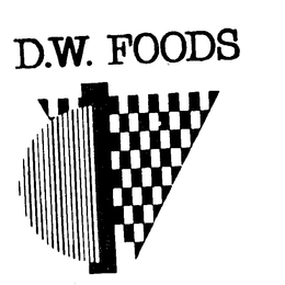 D.W. FOODS trademark