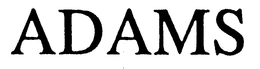 ADAMS trademark