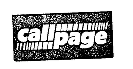 CALL PAGE trademark