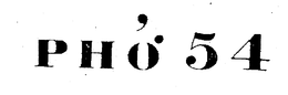 PHO 54 trademark