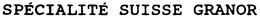 SPECIALITE SUISSE GRANOR trademark