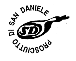 PROSCIUTTO DI SAN DANIELE SD trademark