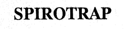 SPIROTRAP trademark