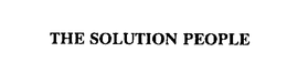 THE SOLUTION PEOPLE trademark