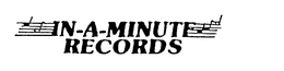 IN-A-MINUTE RECORDS trademark