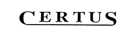 CERTUS trademark