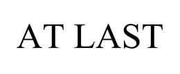 AT LAST trademark