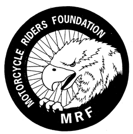 MOTORCYCLE RIDERS FOUNDATION MRF trademark