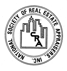 NATIONAL SOCIETY OF REAL ESTATE APPRAISERS, INC. CRA trademark