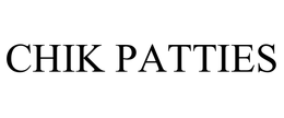 CHIK PATTIES trademark