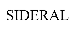 SIDERAL trademark