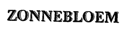 ZONNEBLOEM trademark