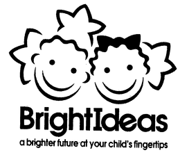 BRIGHTIDEAS A BRIGHTER FUTURE AT YOUR CHILD'S FINGERTIPS trademark