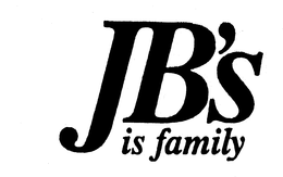 JB'S IS FAMILY trademark