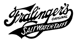 FRALINGER'S ORIGINAL SALT WATER TAFFY trademark