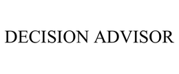 DECISION ADVISOR trademark
