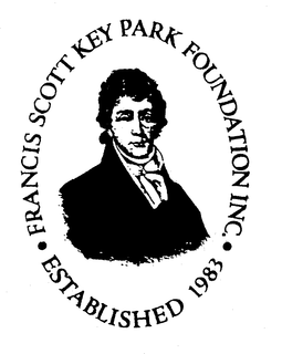 FRANCIS SCOTT KEY PARK FOUNDATION INC. ESTABLISHED 1983 trademark
