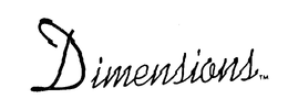 DIMENSIONS trademark