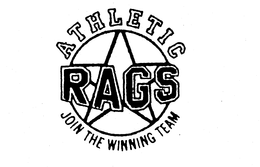ATHLETIC RAGS JOIN THE WINNING TEAM trademark