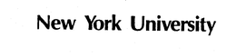 NEW YORK UNIVERSITY trademark