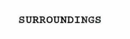 SURROUNDINGS trademark