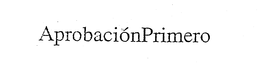 APROBACIONPRIMERO trademark