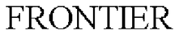 FRONTIER trademark