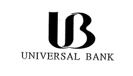 UB UNIVERSAL BANK trademark