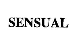 SENSUAL trademark