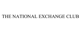 THE NATIONAL EXCHANGE CLUB trademark