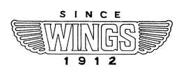 WINGS SINCE 1912 trademark