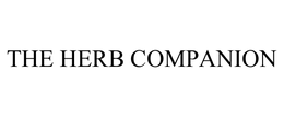 THE HERB COMPANION trademark