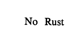 CORROSION SOLUTION'S NO RUST trademark