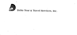 D DELTA TOUR & TRAVEL SERVICES, INC. trademark