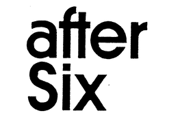 AFTER SIX trademark