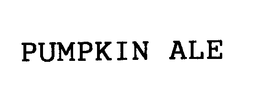 PUMPKIN ALE trademark
