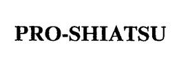 PRO-SHIATSU trademark
